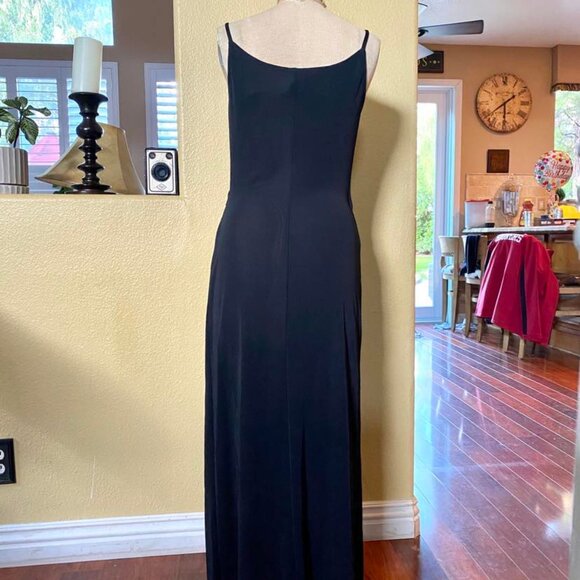 Vintage Aquasuit by La Perla Maxi Swimsuit Cover Up Dress Wrap Robe US size 8 - Picture 13 of 14